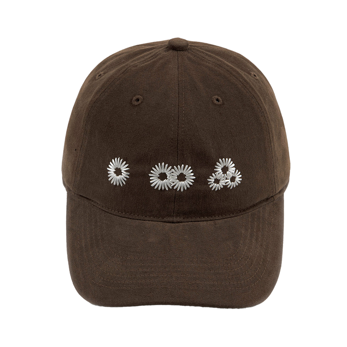 26072901 MydeepblueMemories Newvy Logo Peach Ball Cap Brown