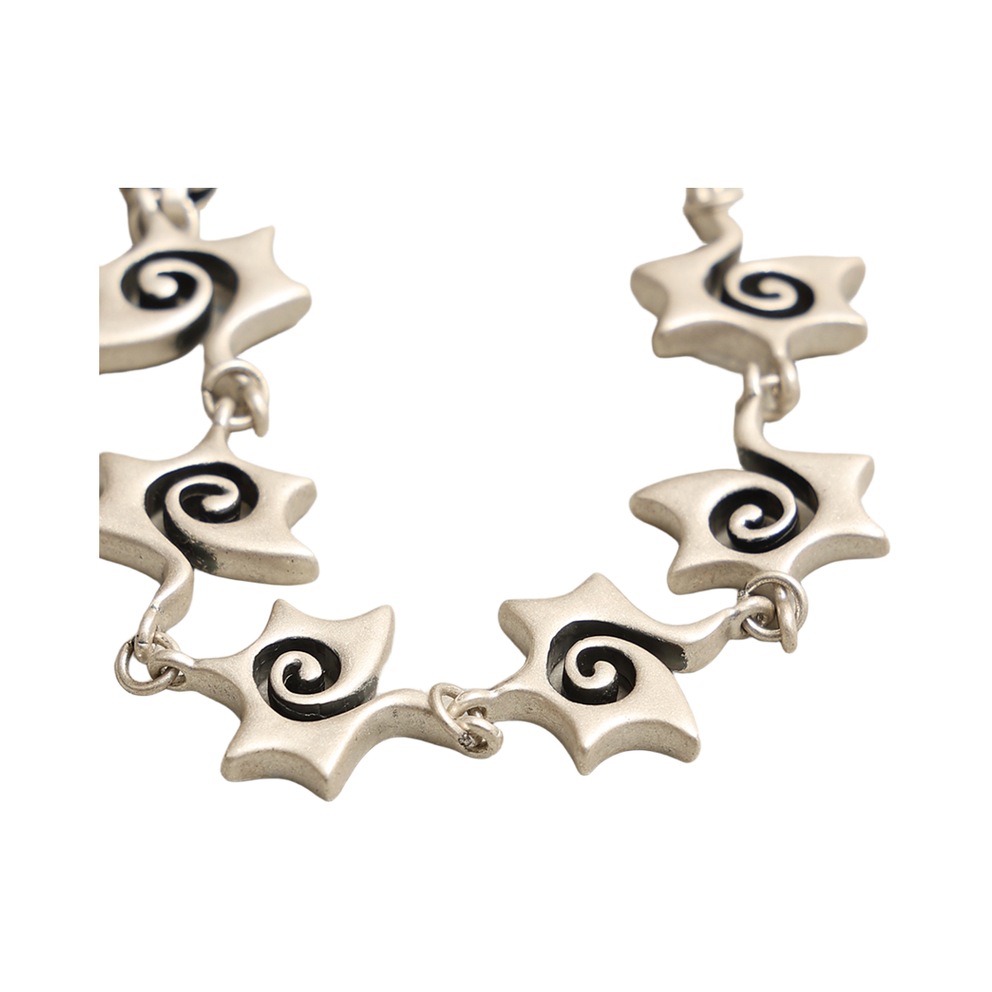 토우토우아카이브 스월 스타 팔찌 실버(TOWTOW.ARCHIVE Swirl Star Bracelet Silver) - 4