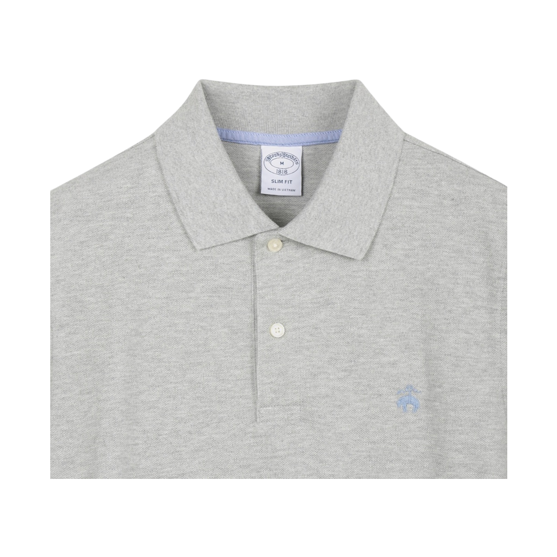 브룩스브라더스 코튼 피케 폴로 셔츠 그레이(BrooksBrothers Cotton Pique Polo Shirt Grey) - 3