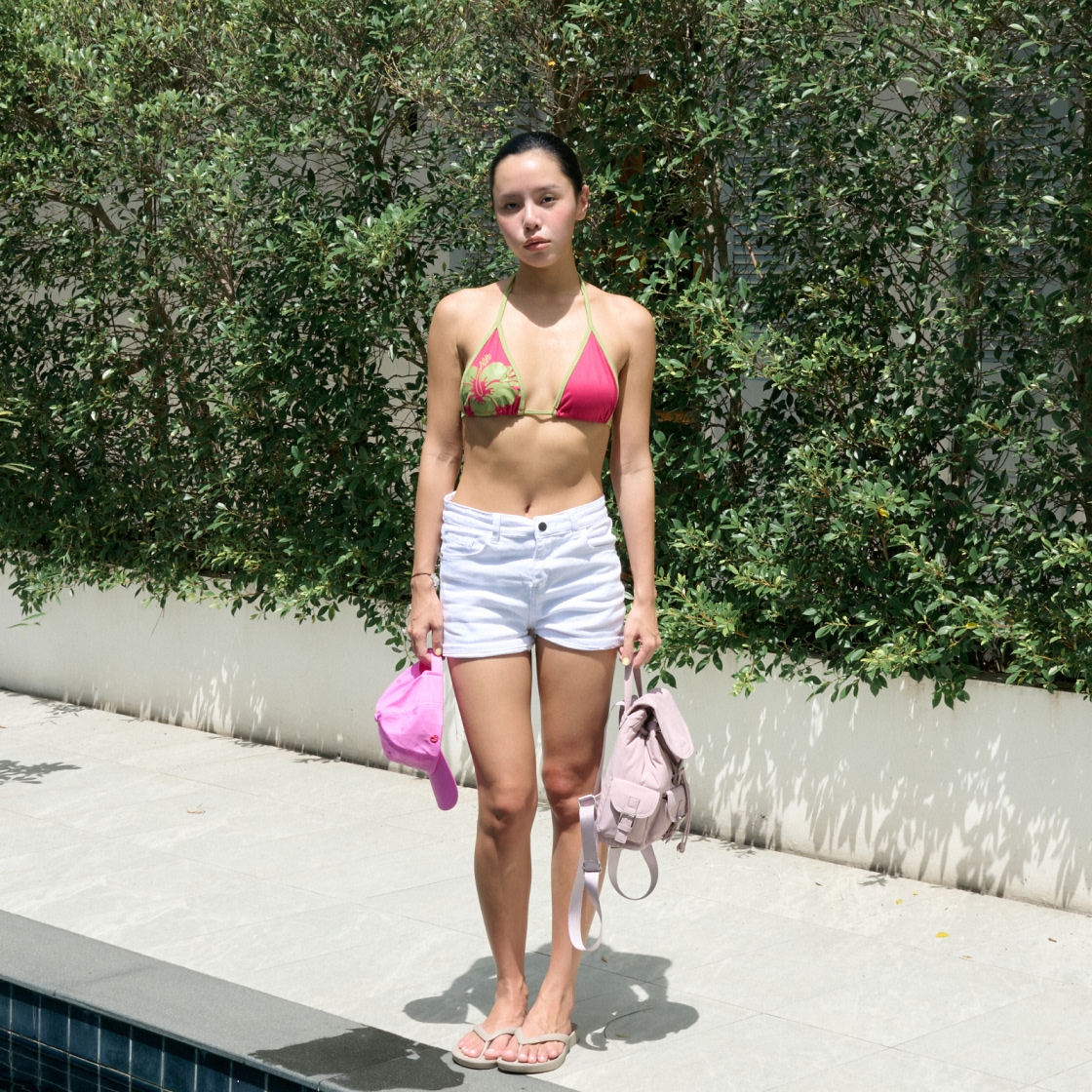 라츠유 노스텔지아 소프트 백팩 핑크(LOTS YOU Nostalgia Soft Backpack PINK) - 5