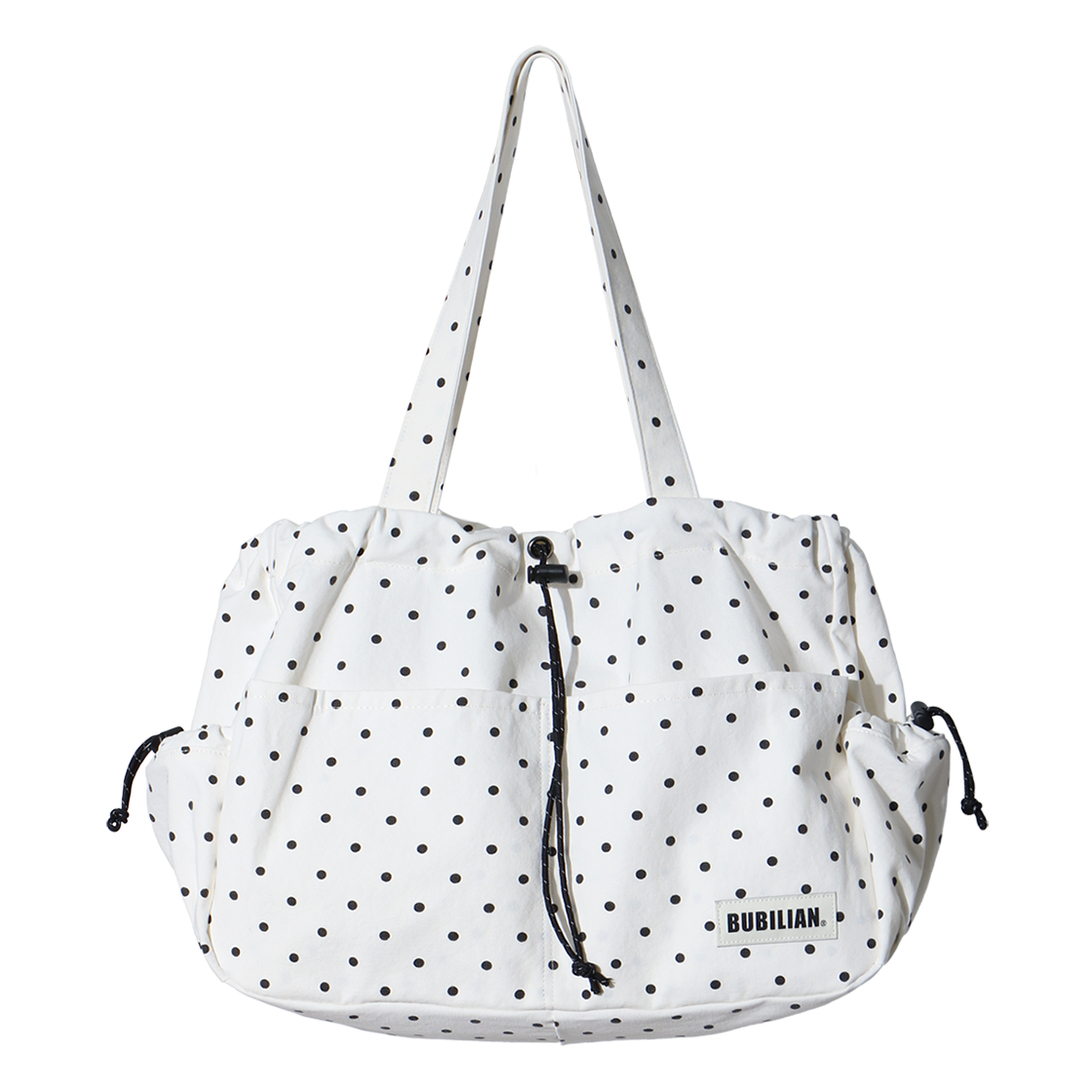 버빌리안 뉴비 숄더백 도트 크림(Bubilian Newbie Shoulder Bag Tote cream) - 1