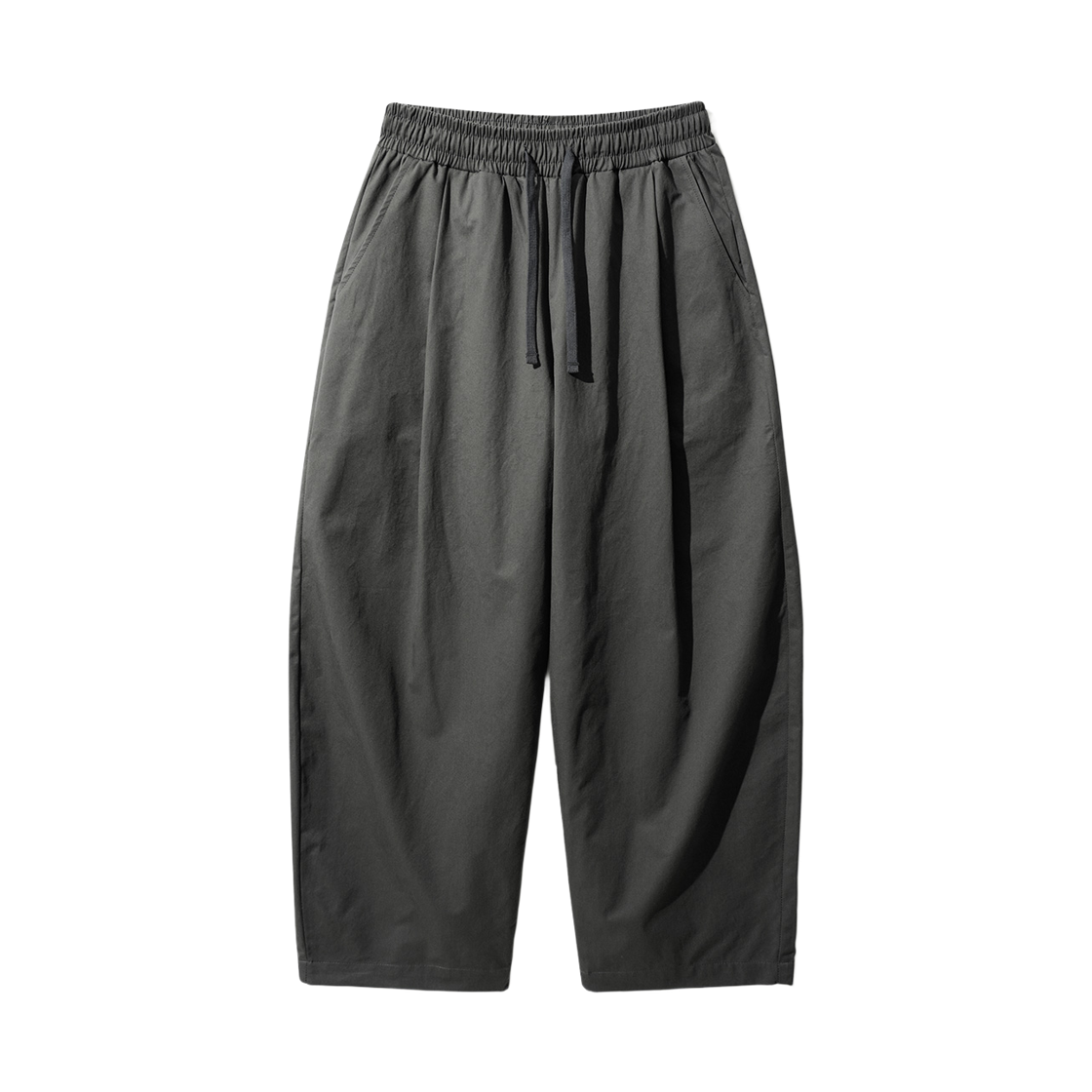 KJLP1574_charcoal_29 FP142 Summer Bio Wide Banding Pants Charcoal KJLP1574