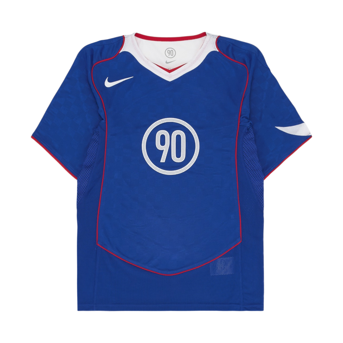 IB4213-480 Nike Total 90 Dri-Fit Soccer Jersey Game Royal White - Asia