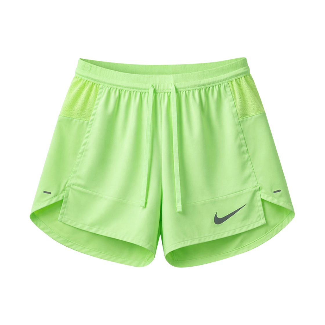 IF2039-377 Nike Stride Dri-Fit 5 Inch Brief Lined Running Shorts Lime Blast - Asia