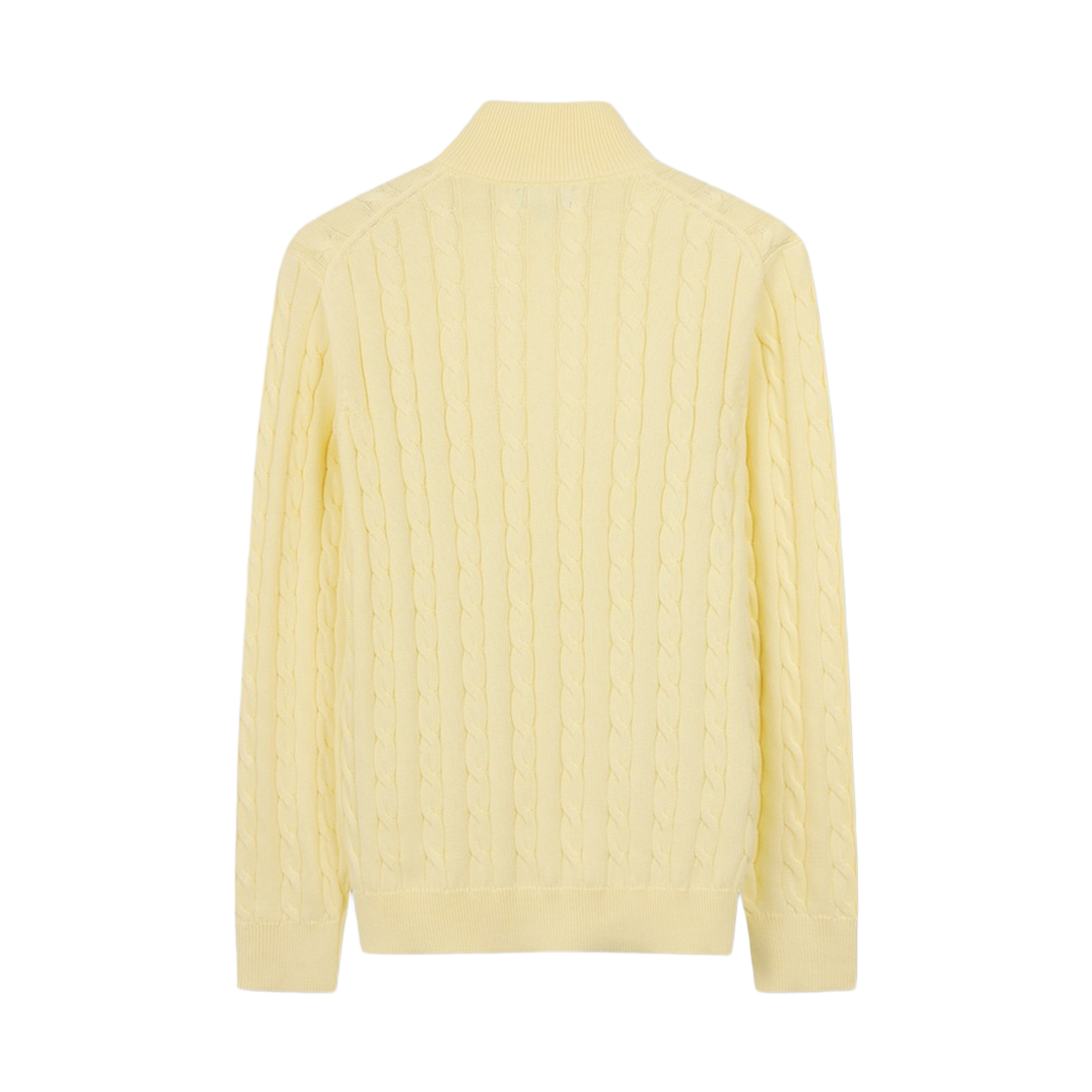 브룩스브라더스 케이블 반집업 스웨터 옐로우(BrooksBrothers Cable Half Zip Sweater Yellow) - 2