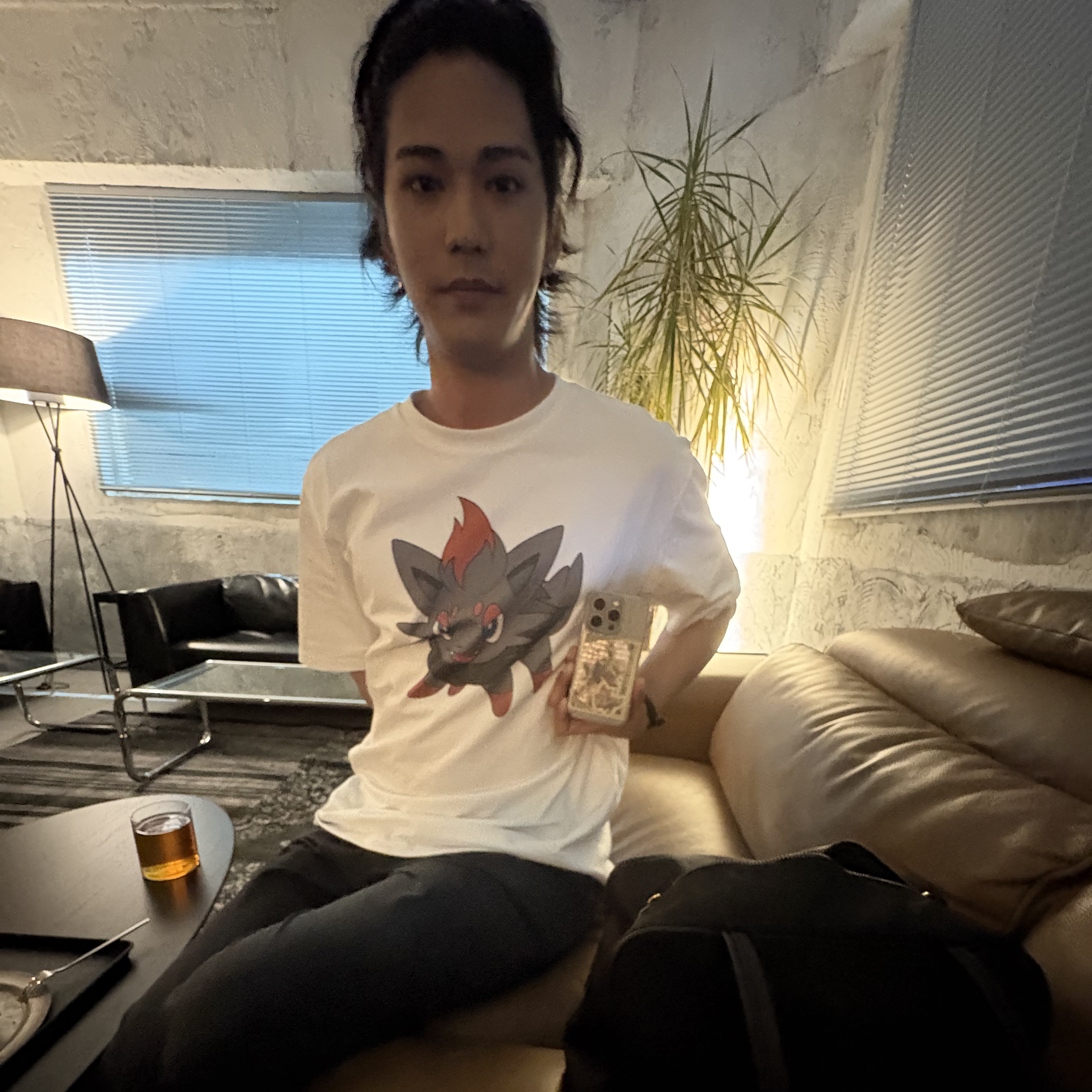 Kims Fruits Pokémon ZORUA T-Shirt 착용 스타일 - 5