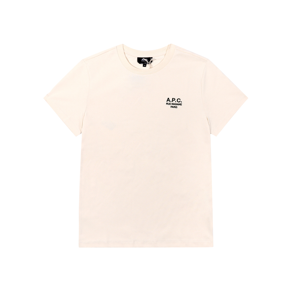 [25% 쿠폰] 아페쎄 스탠다드 르 마담 티셔츠 뉴트로([25% 쿠폰] A.P.C. Standard Rue Madame T-Shirt Neutro)