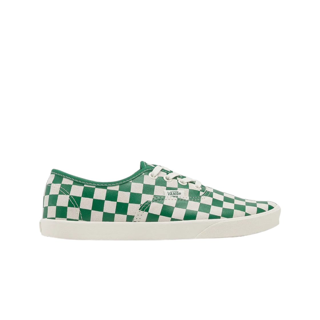 VN000D04CX1 Vans Authentic Low Pro Checkerboard Green