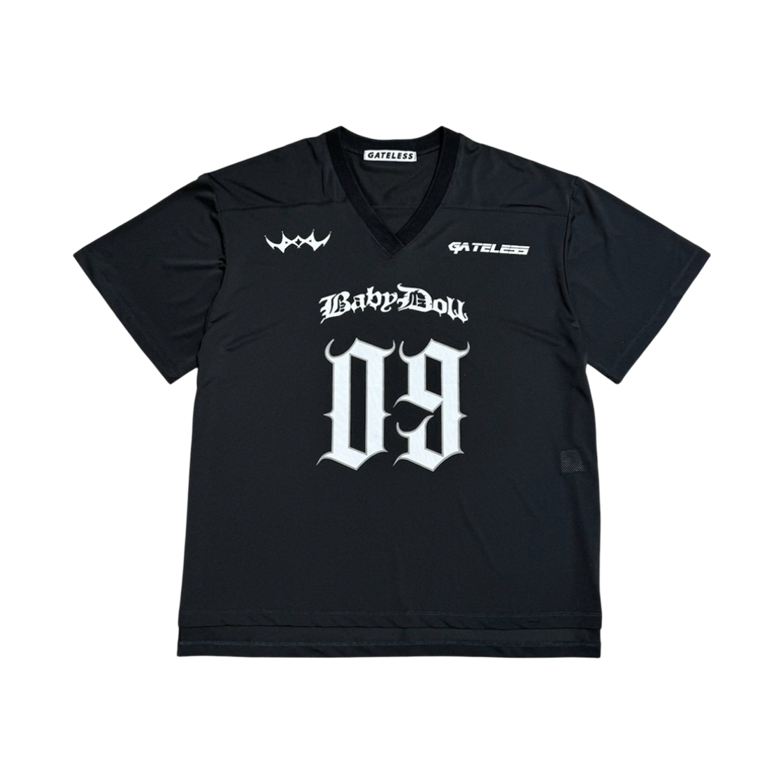 게이트리스 베이비돌 박스 티-차콜(Gateless Babydoll Box T-shirt-Charcoal)