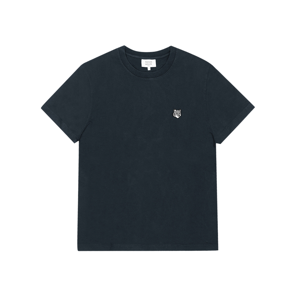 [25% 쿠폰] 메종 키츠네 폭스 헤드 컴포트 티셔츠 네이비([25% 쿠폰] Maison Kitsune Fox Head Comfort T-Shirt Navy)