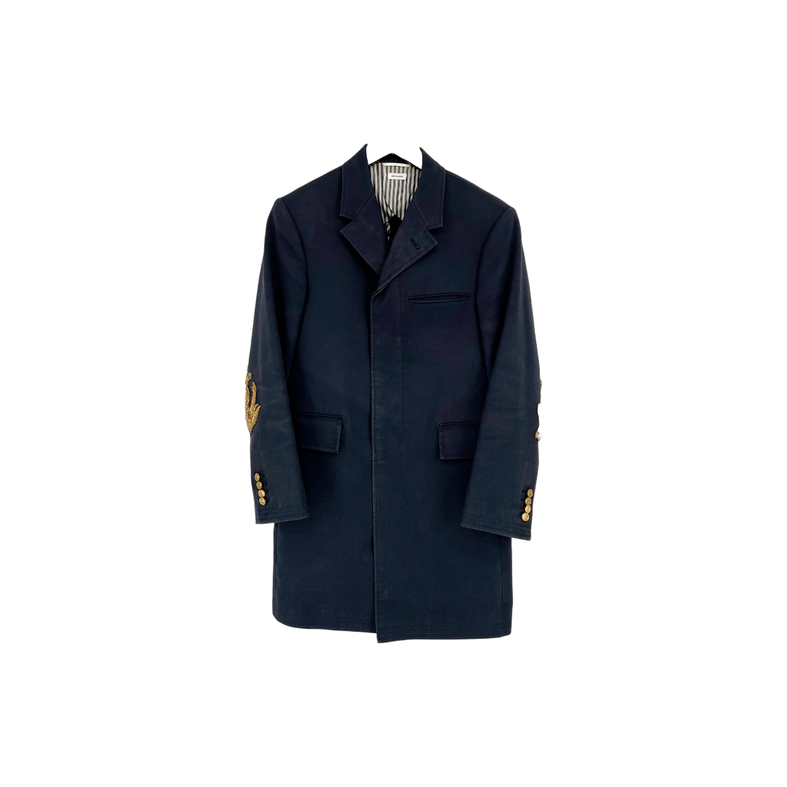 톰브라운 앵커 싱글 코트 네이비(Thom Browne Anchor Single Coat Navy) - 1