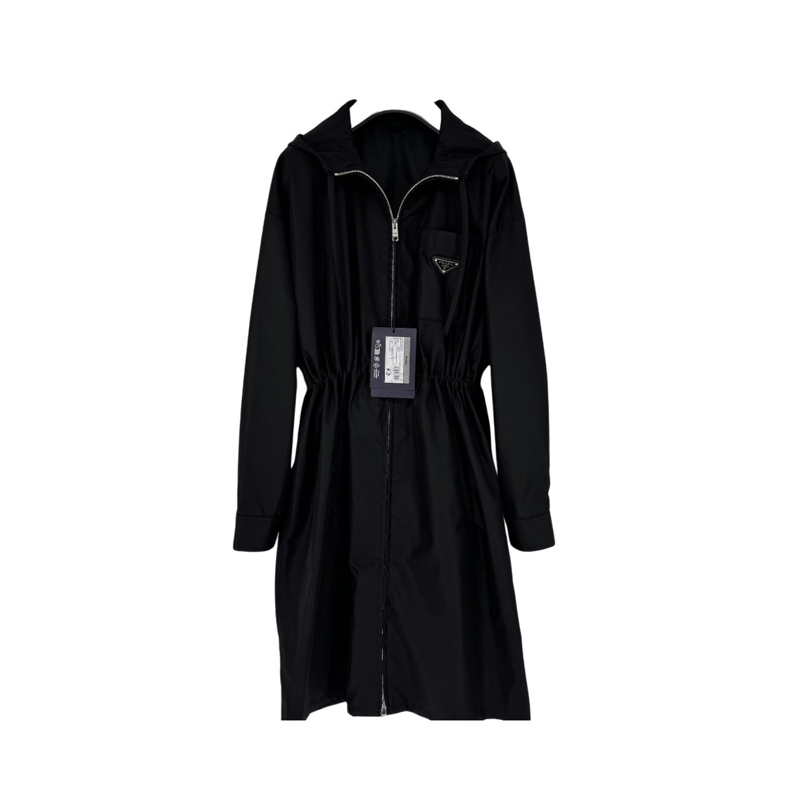 ITN9NUTQLSBO Prada Triangle Logo Raincoat Jacket 292061
