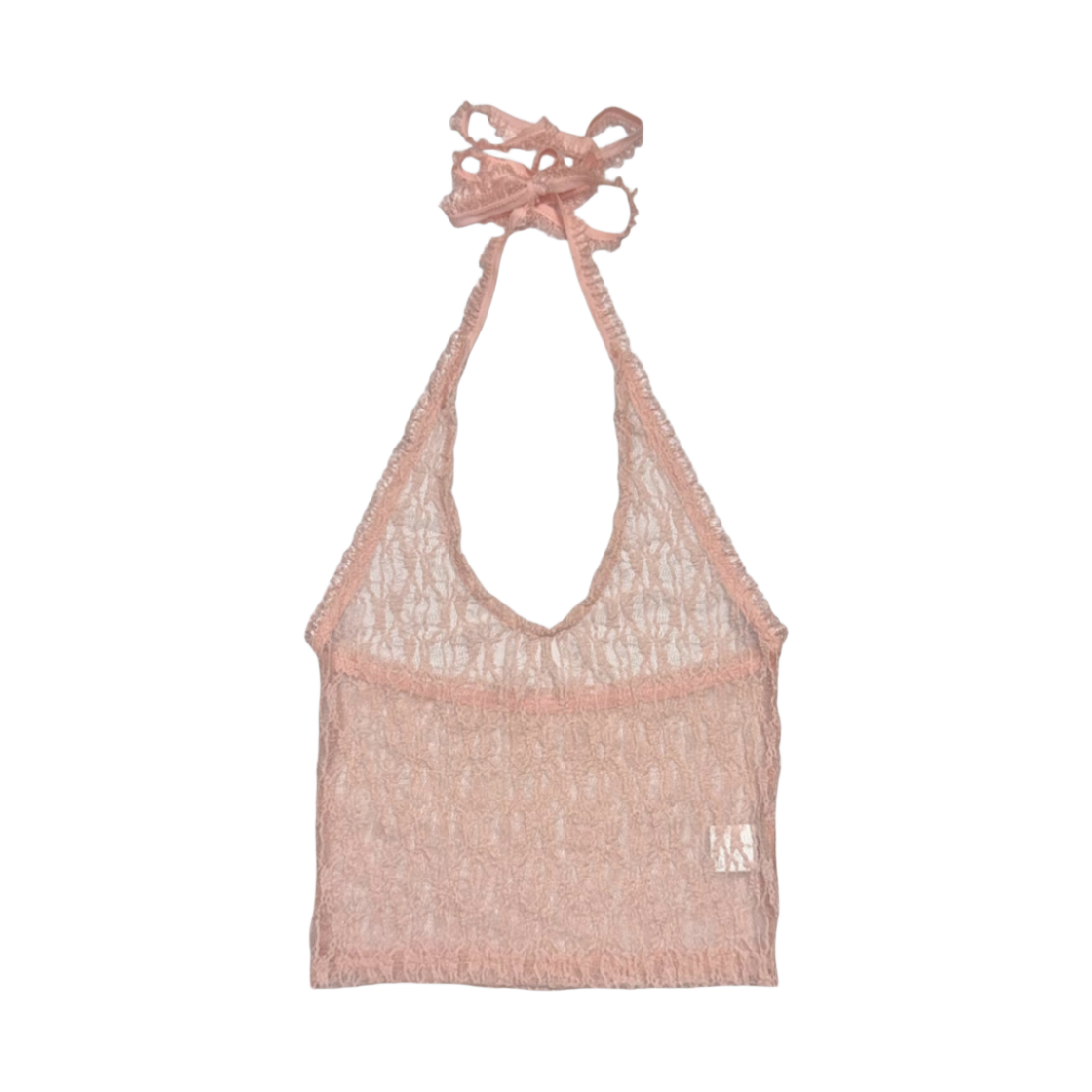 게이트리스 자가드 레이스 탑-핑크(Gateless Jacquard Lace Top-Pink) - 1