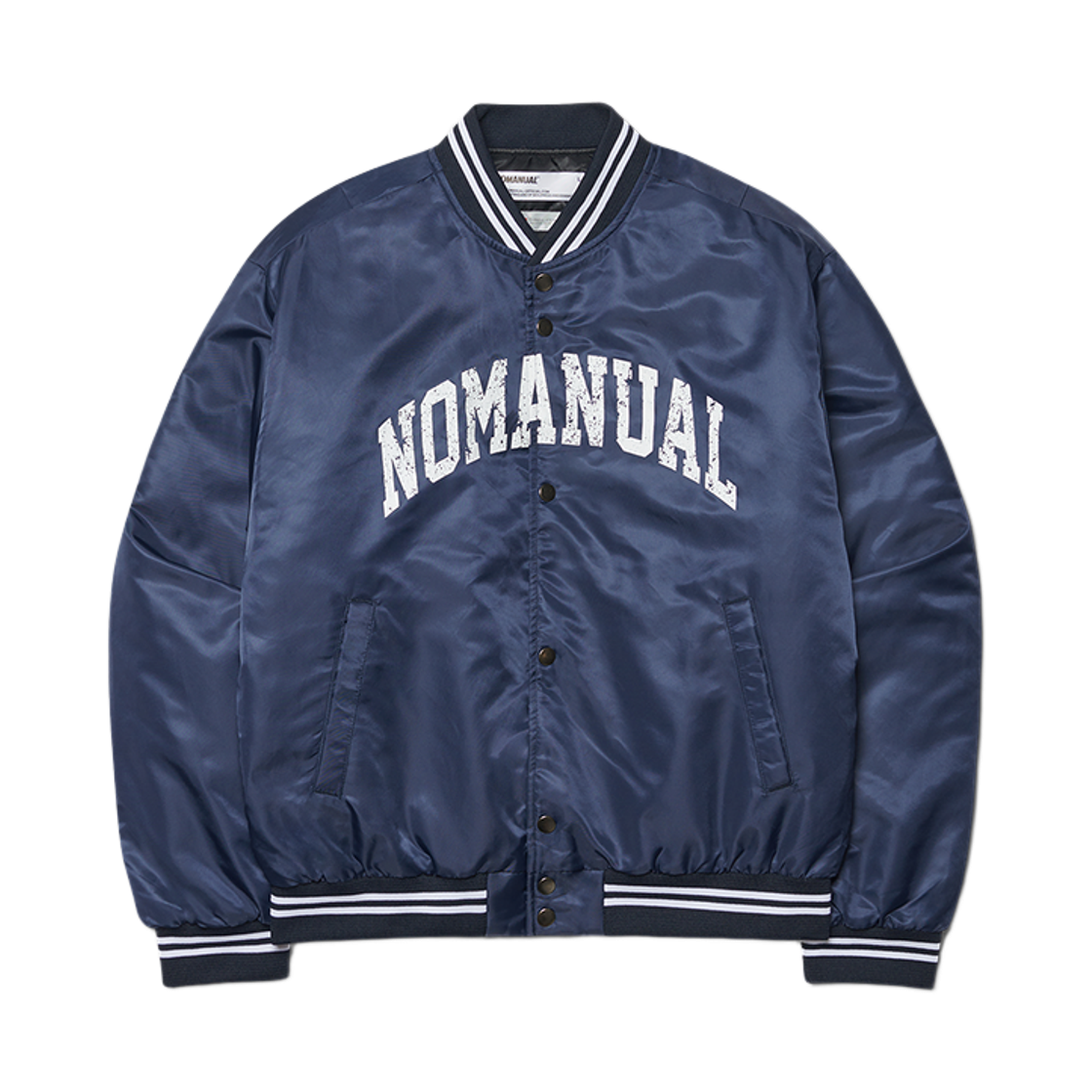 NMWF52JP09DNY NOMANUAL C.A Thinsulate Stadium Jacket Dark Navy