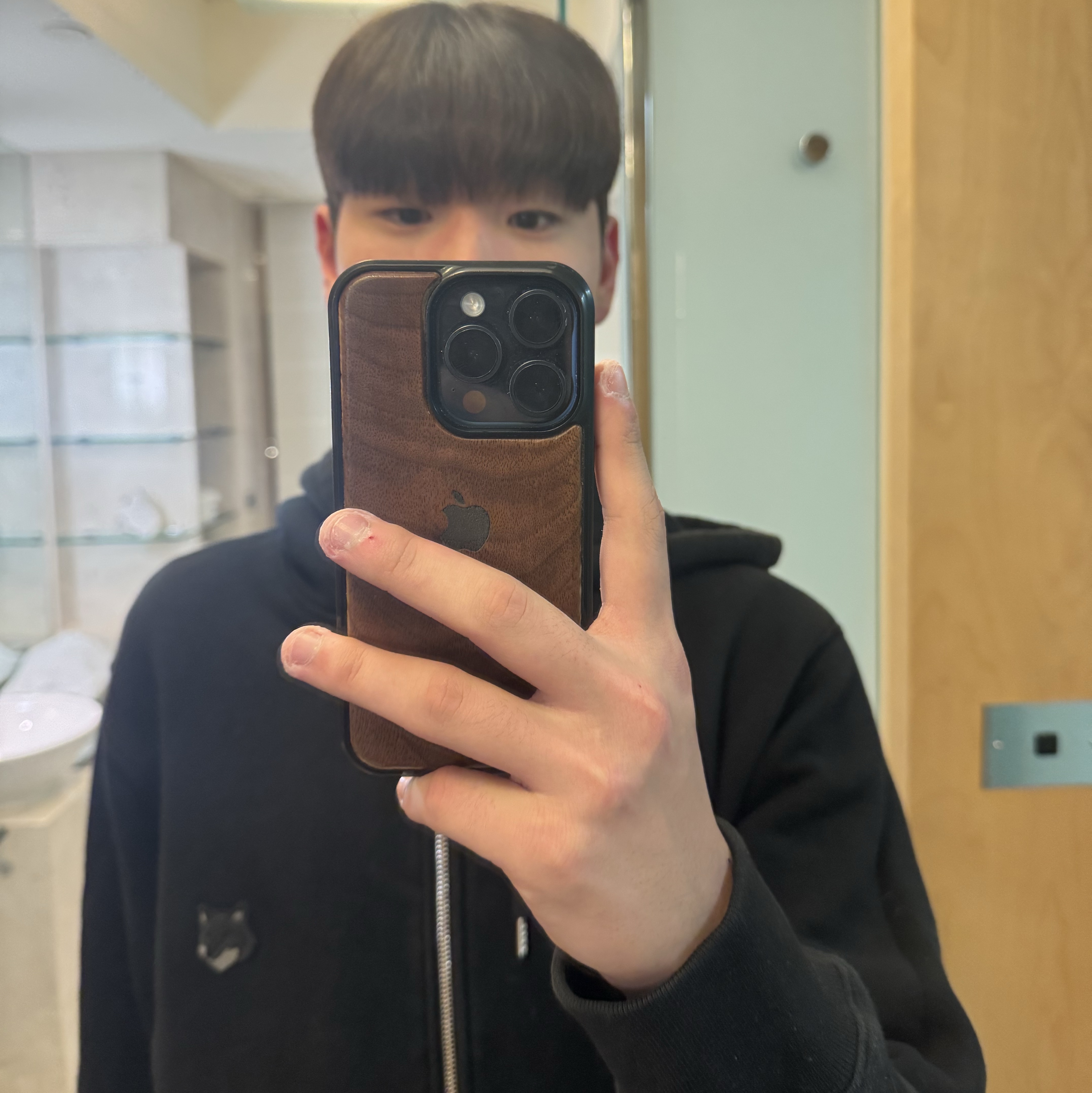 Play Comme des Garcons Striped LS T-Shirt Black White, Adidas Germany Tiro Travel Full-Zip Windbreaker Black - KR Sizing (Non Marking Ver.) 착용 스타일 - 3
