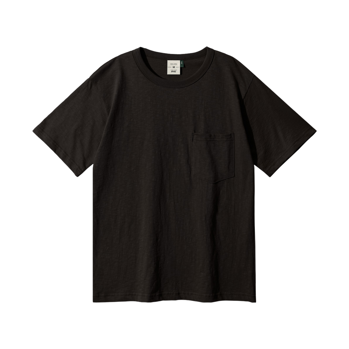SJST1566_black_29 FP142 974og Pocket Slub Short Sleeve Black SJST1566
