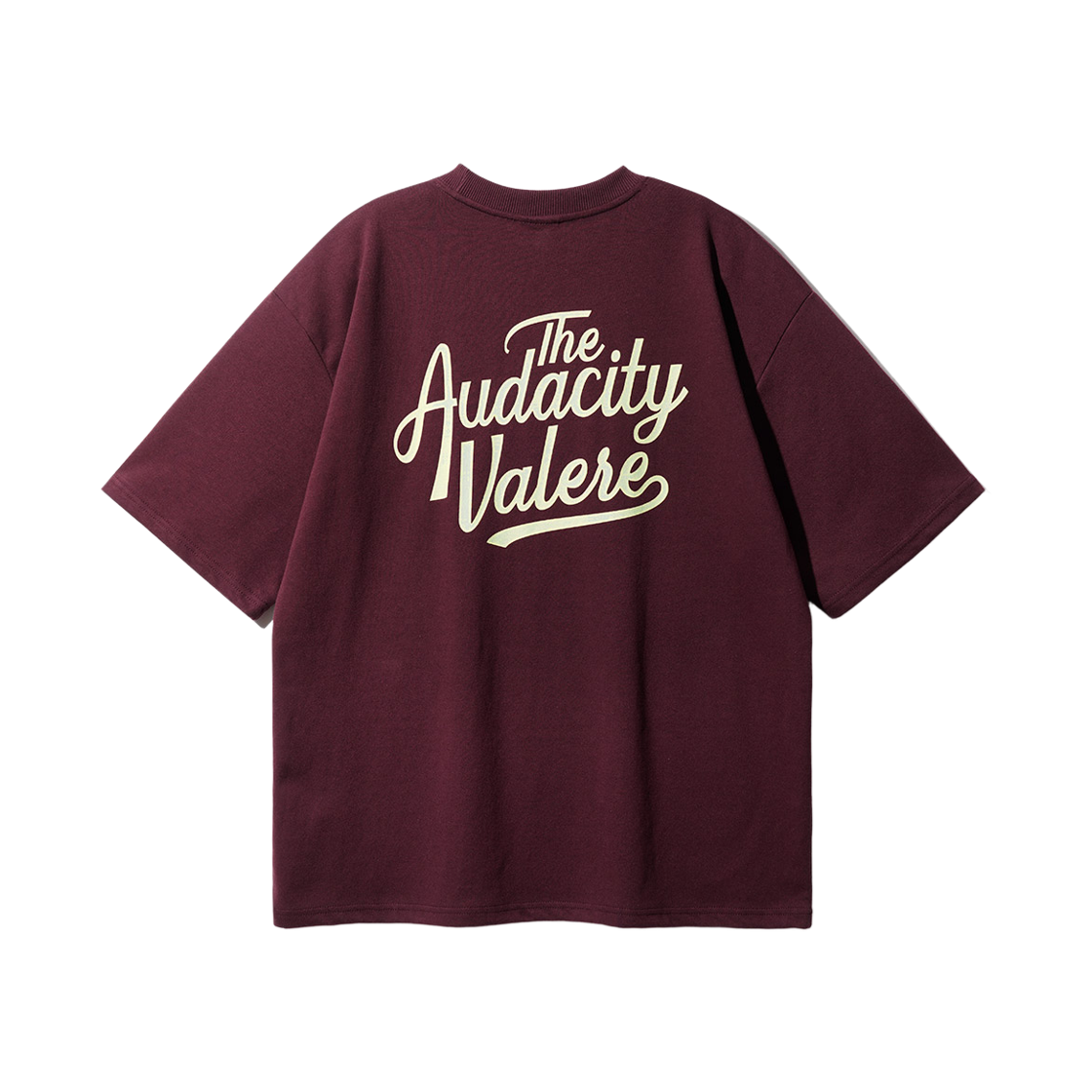 YKST1458_burgundy_29 FP142 New wave double cotton the city half sleeve t-shirts burgundy YKST1458