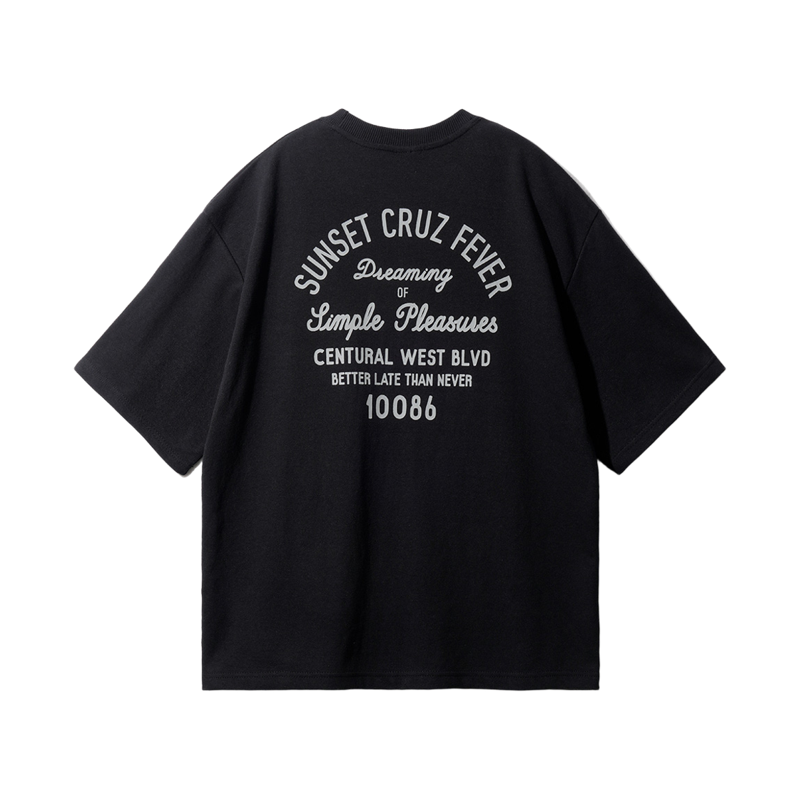 YKST1401_black_29 FP142 New weave Cruz half sleeve t-shirts black YKST1401