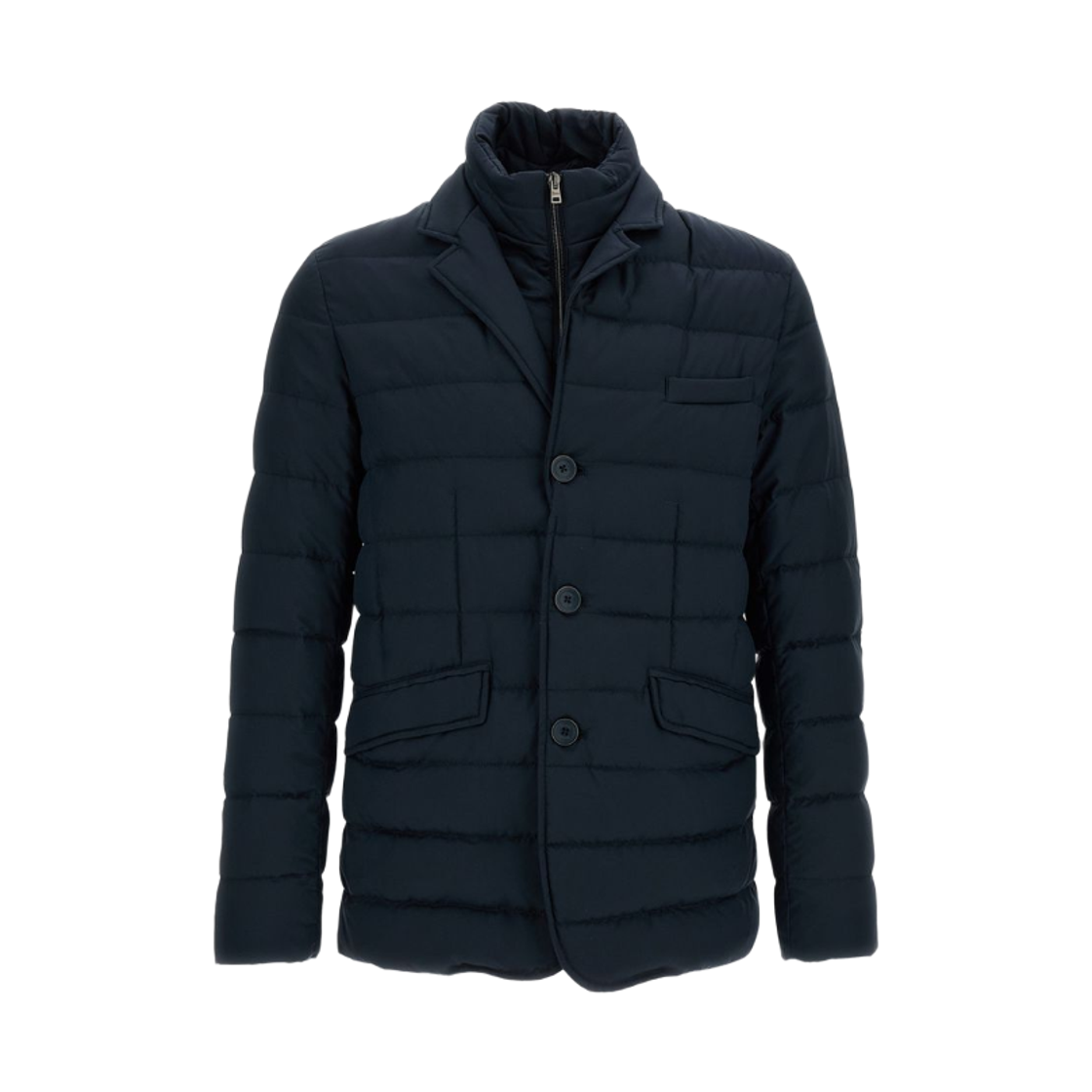 에르노 아렌델 모노그램 블레이저 네이비 블루(Herno Blazer in Arendelle and Monogram Navy Blue)