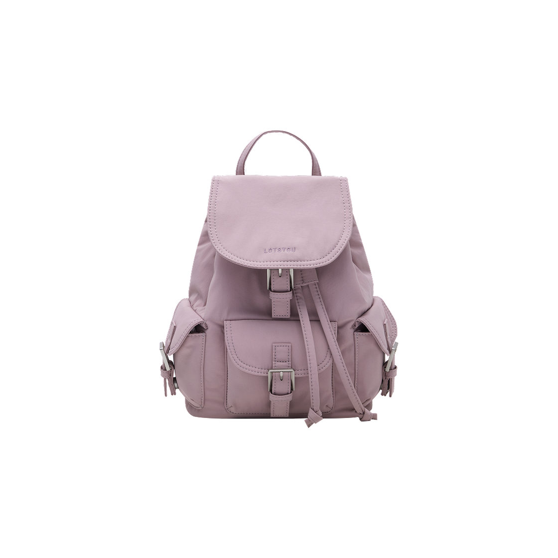 라츠유 노스텔지아 소프트 백팩 핑크(LOTS YOU Nostalgia Soft Backpack PINK)