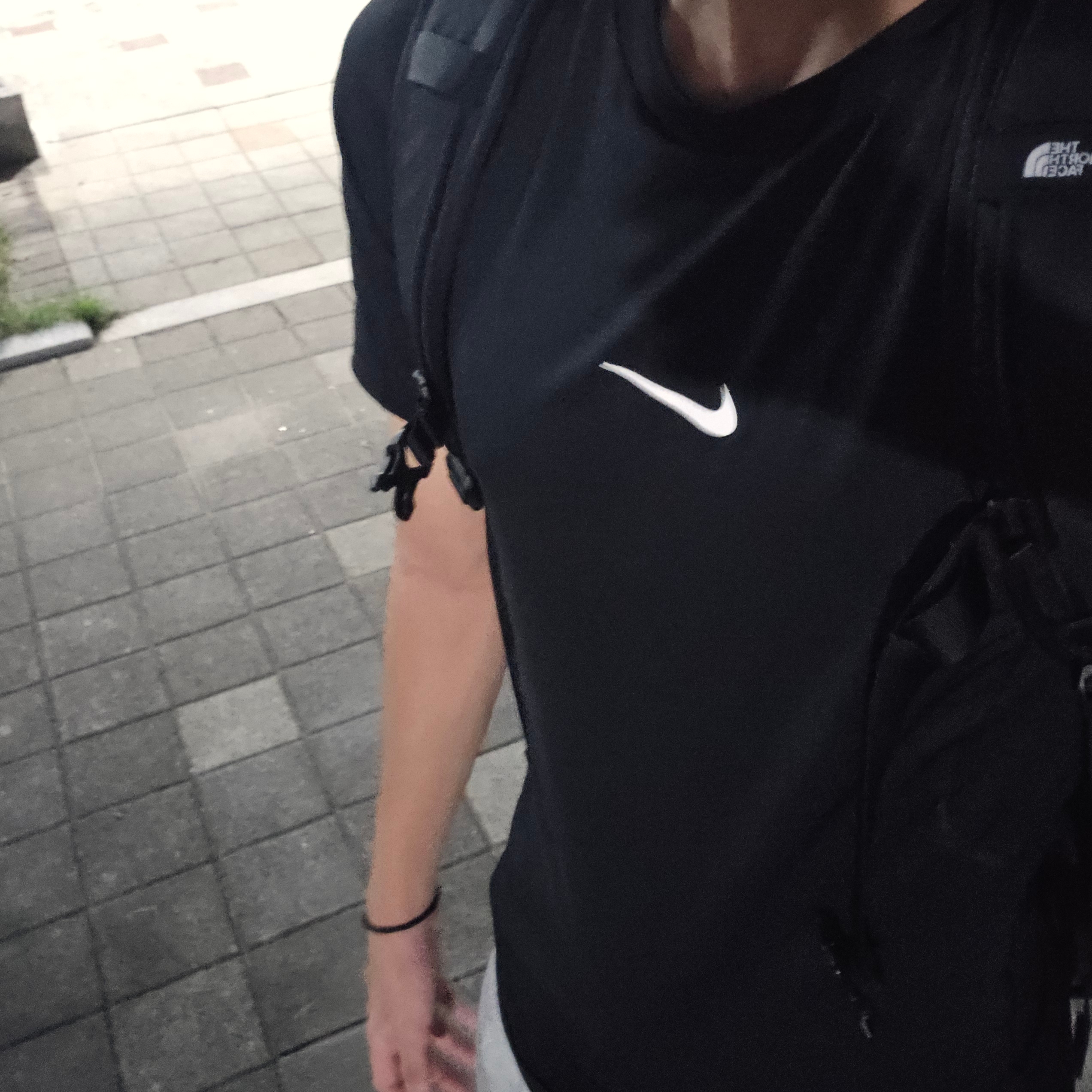 Nike Pro Dri-Fit Short Sleeve Fitness Top Black - Asia 착용 스타일