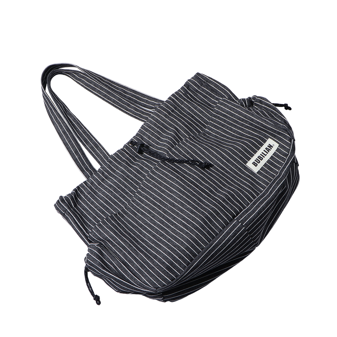 버빌리안 뉴비 숄더백 스트라이프 블랙(Bubilian Newbie Shoulder Bag Stripe black) - 4