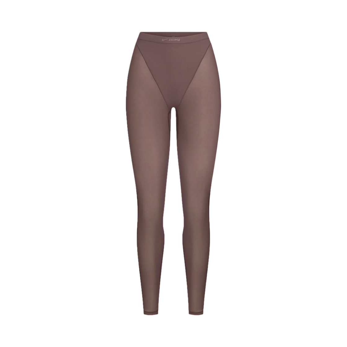 IR5066-241 (W) NikeSKIMS Weightless High-Waisted V-Panel Leggings NSKM Resin