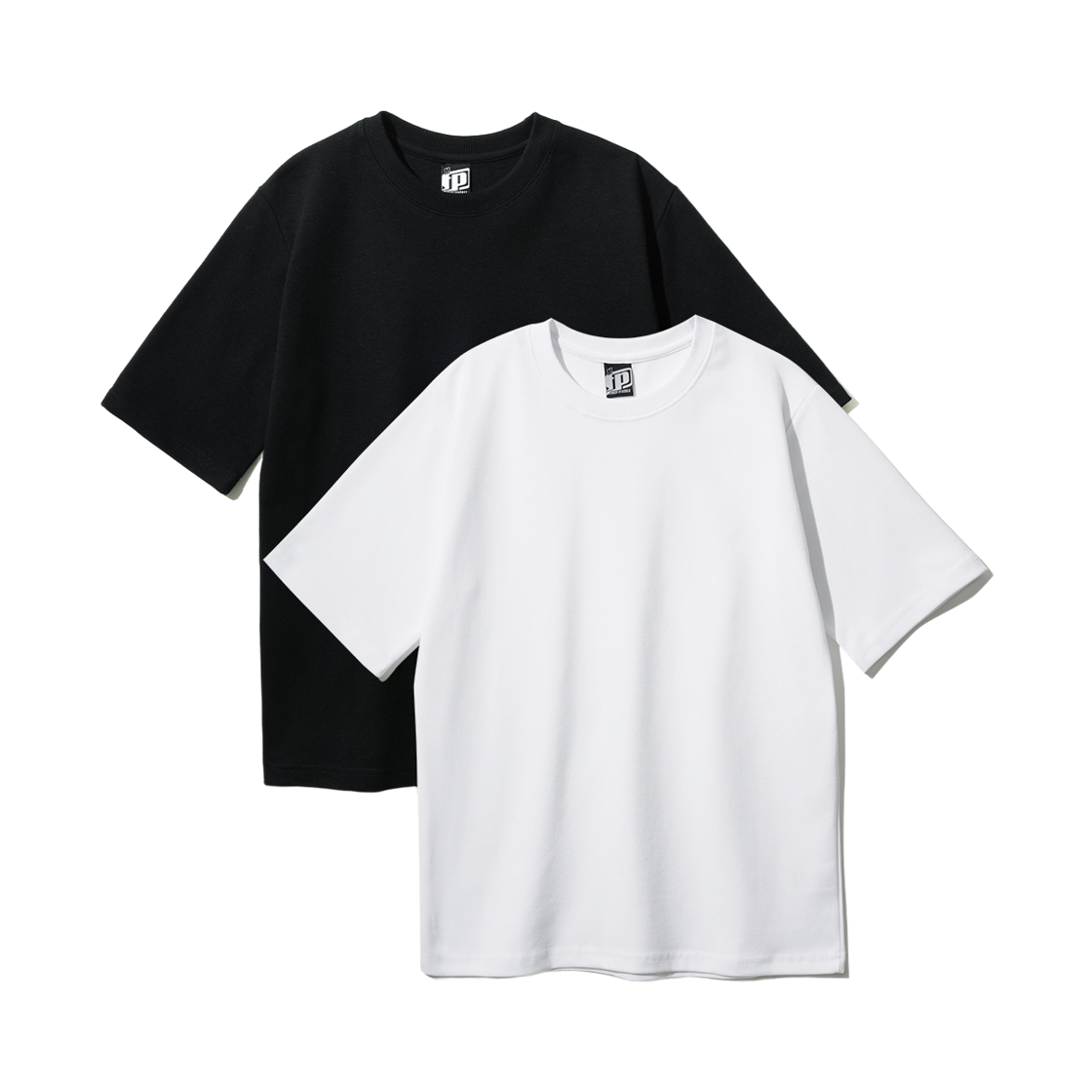 KHST1011_pk_k FP142 2PACK Double Cotton Muji Short Sleeve KHST1011
