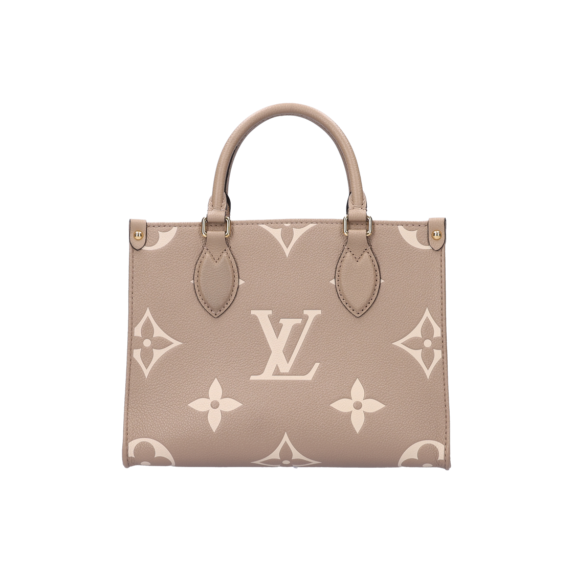 ITN6N6DDO7EJ Louis Vuitton OnTheGo PM Monogram Empreinte Dove Cream
