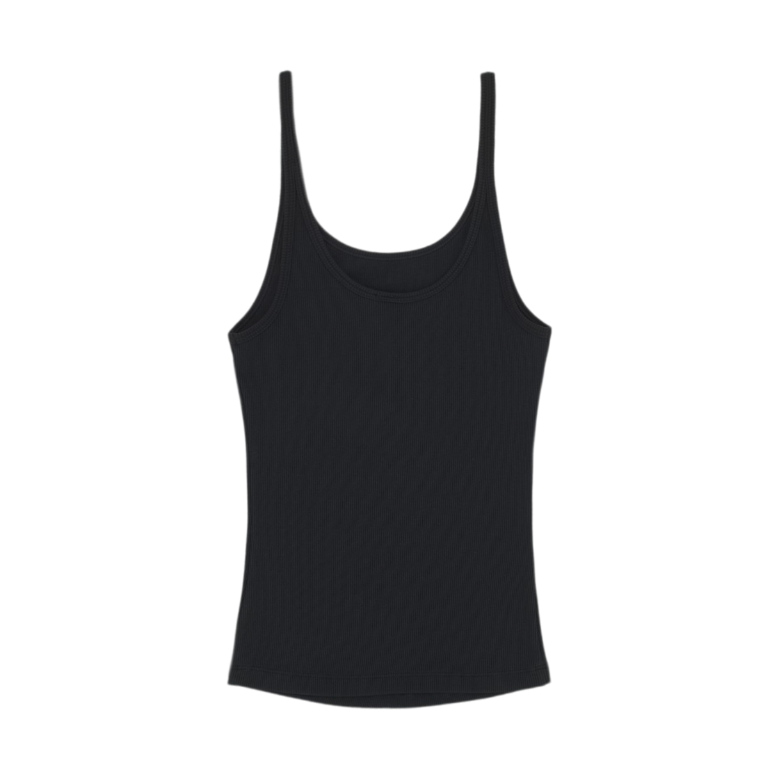 (W) 알로 요가 립드 프로스퍼 탱크 블랙((W) Alo Yoga Ribbed Prosper Tank Black) - 2