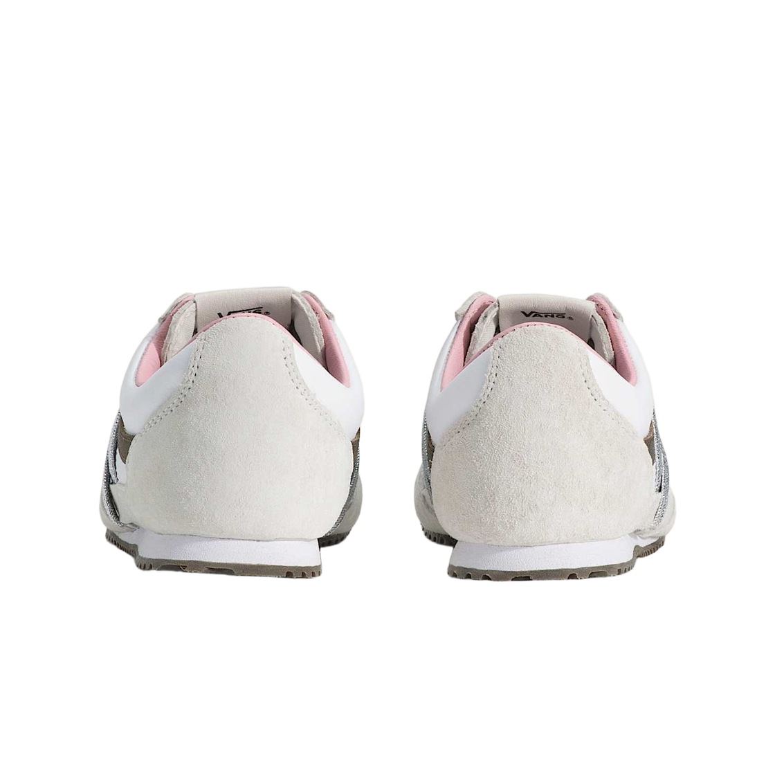 반스 LX 슈퍼 로우 프로 트레이너 피그 스웨이드 화이트(Vans LX Super Low Pro Trainer Pig Suede White) - 2