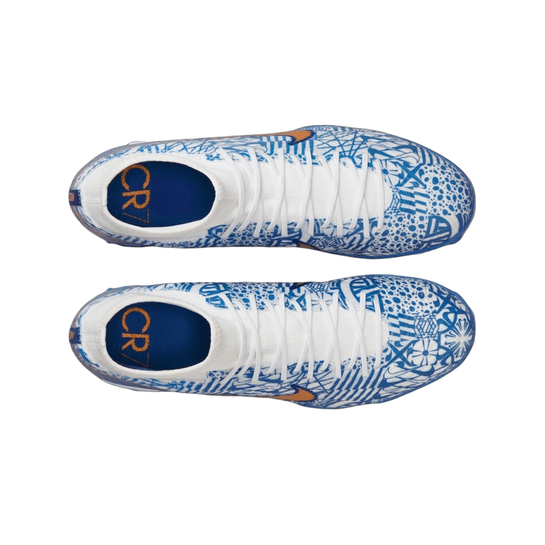나이키 줌 슈퍼플라이 9 아카데미 CR7 TF 화이트 콩코드(Nike Zoom Superfly 9 Academy CR7 TF White Concord) - 2