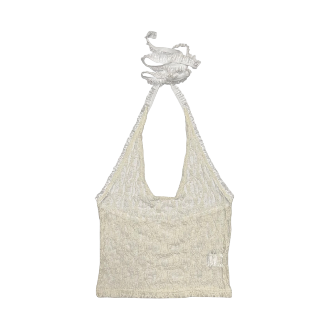게이트리스 자가드 레이스 탑-아이보리(Gateless Jacquard Lace Top-Ivory)