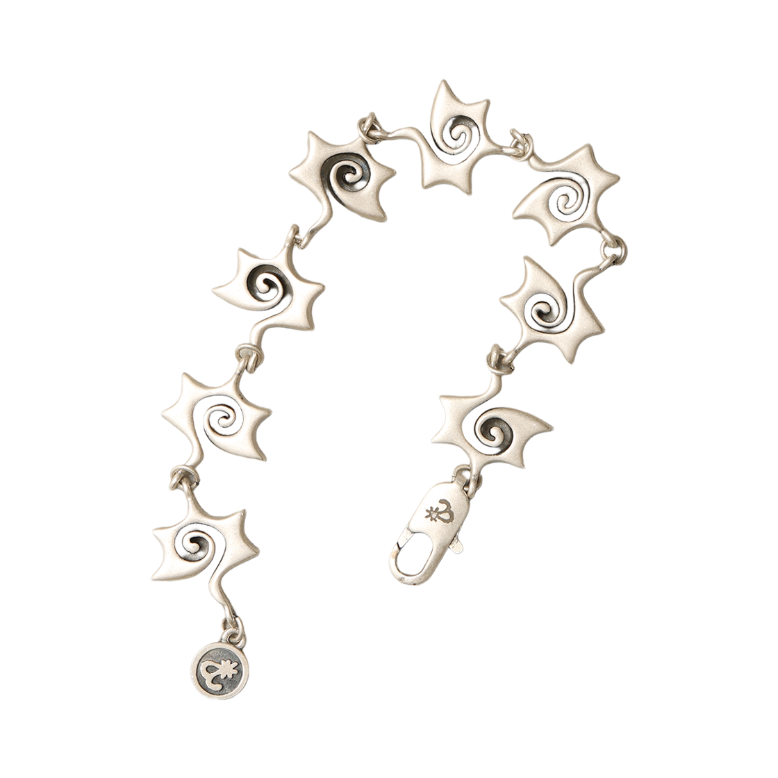 토우토우아카이브 스월 스타 팔찌 실버(TOWTOW.ARCHIVE Swirl Star Bracelet Silver) - 2