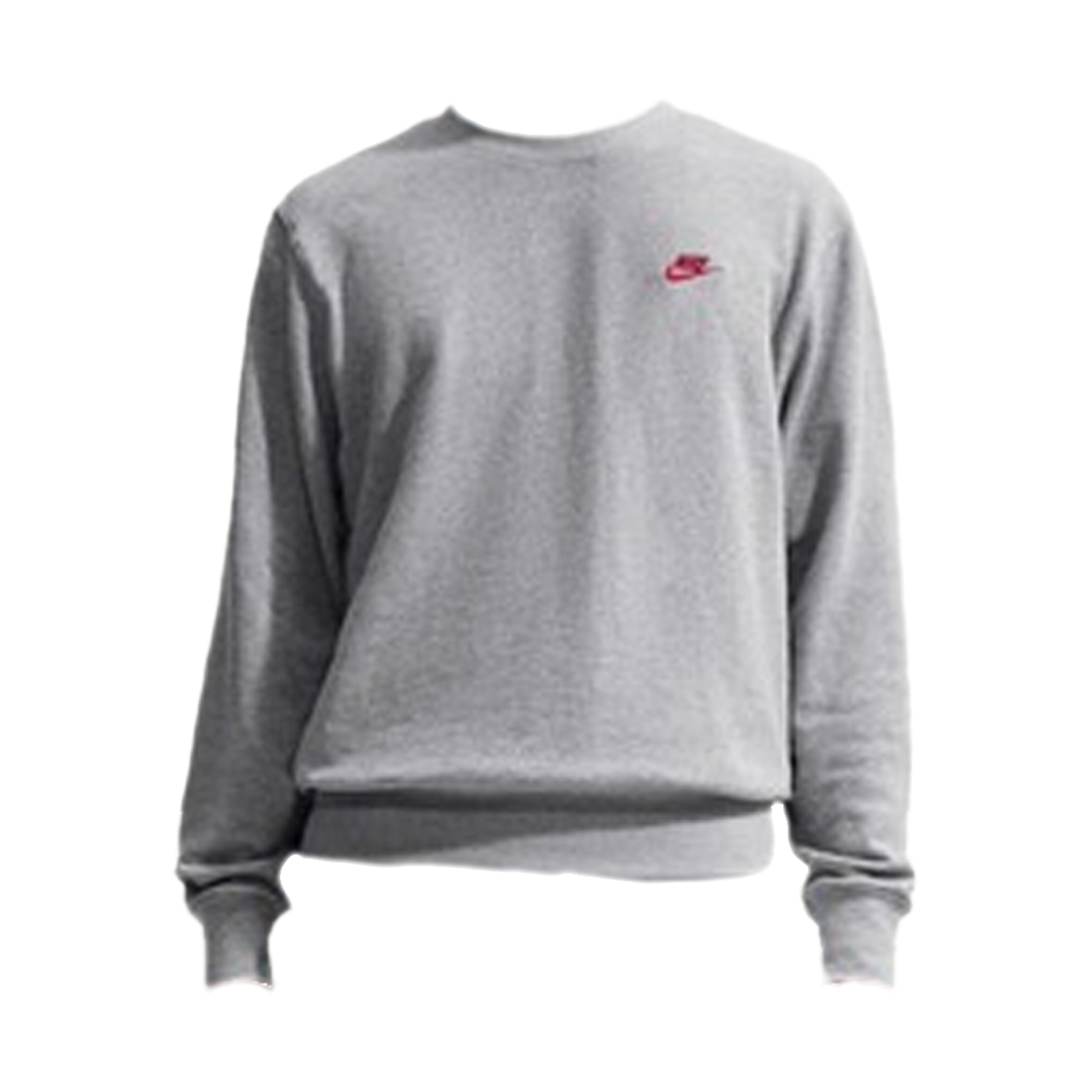 FN3889-064 Nike Club French Terry Crew Dark Grey Heather - Asia