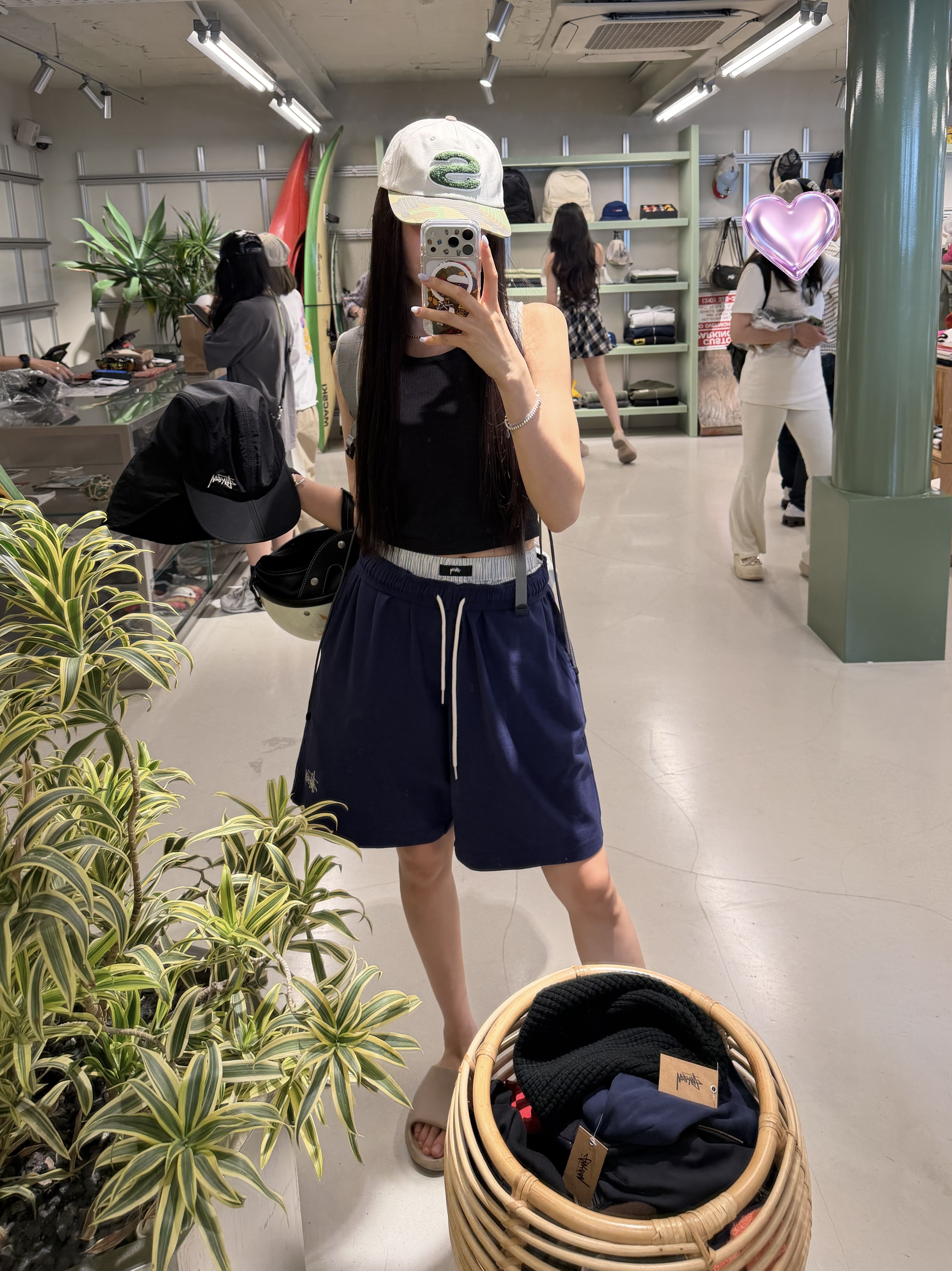 Adidas Yeezy Slide Pure, Stussy Boxer Shorts Multi (3 Pack) 착용 스타일