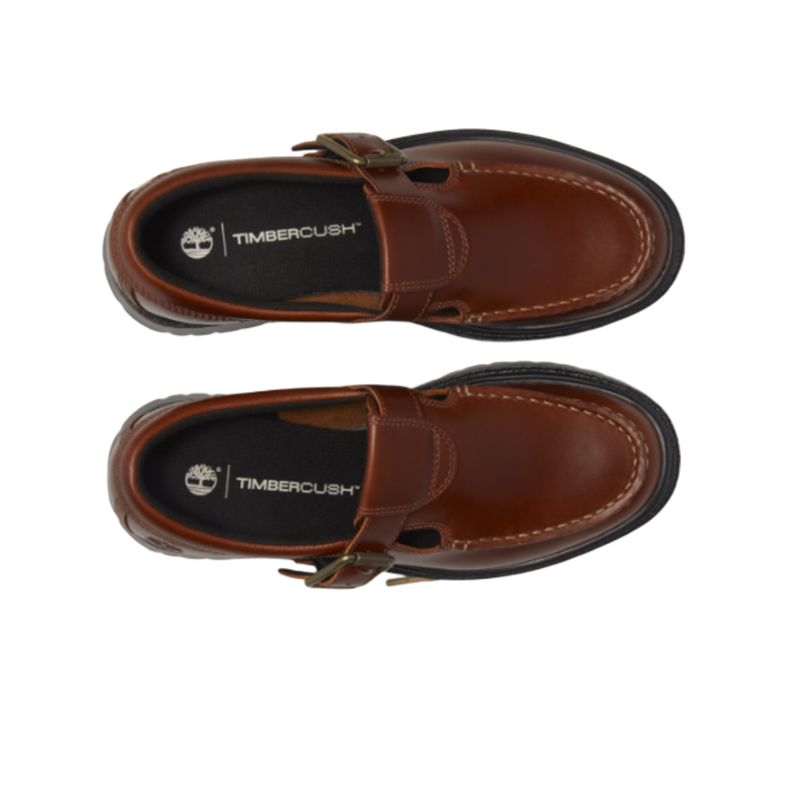 (W) 팀버랜드 캠브리아 밸리 버클 슈즈 브라운((W) Timberland Cambria Valley Buckle Shoes Brown) - 2