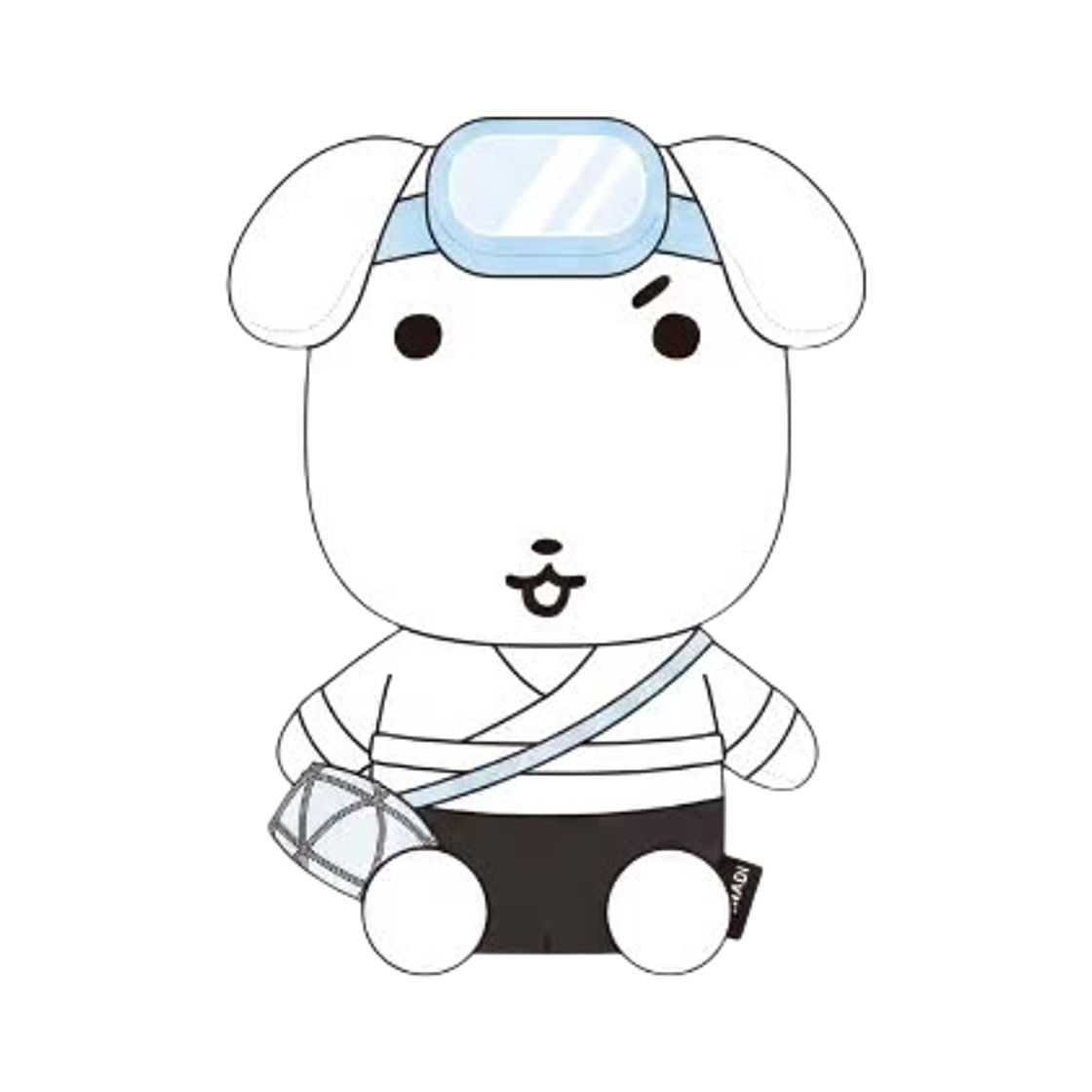 - Ganadi Jeju Haenyeo Medium Plush Toy