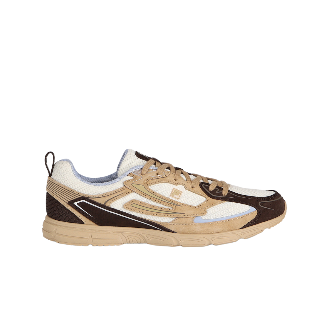 [6% 적립] 휠라 인터런 슬릭 LX 화이트브라운([6% 적립] FILA Interrun Sleek LX White/Brown)