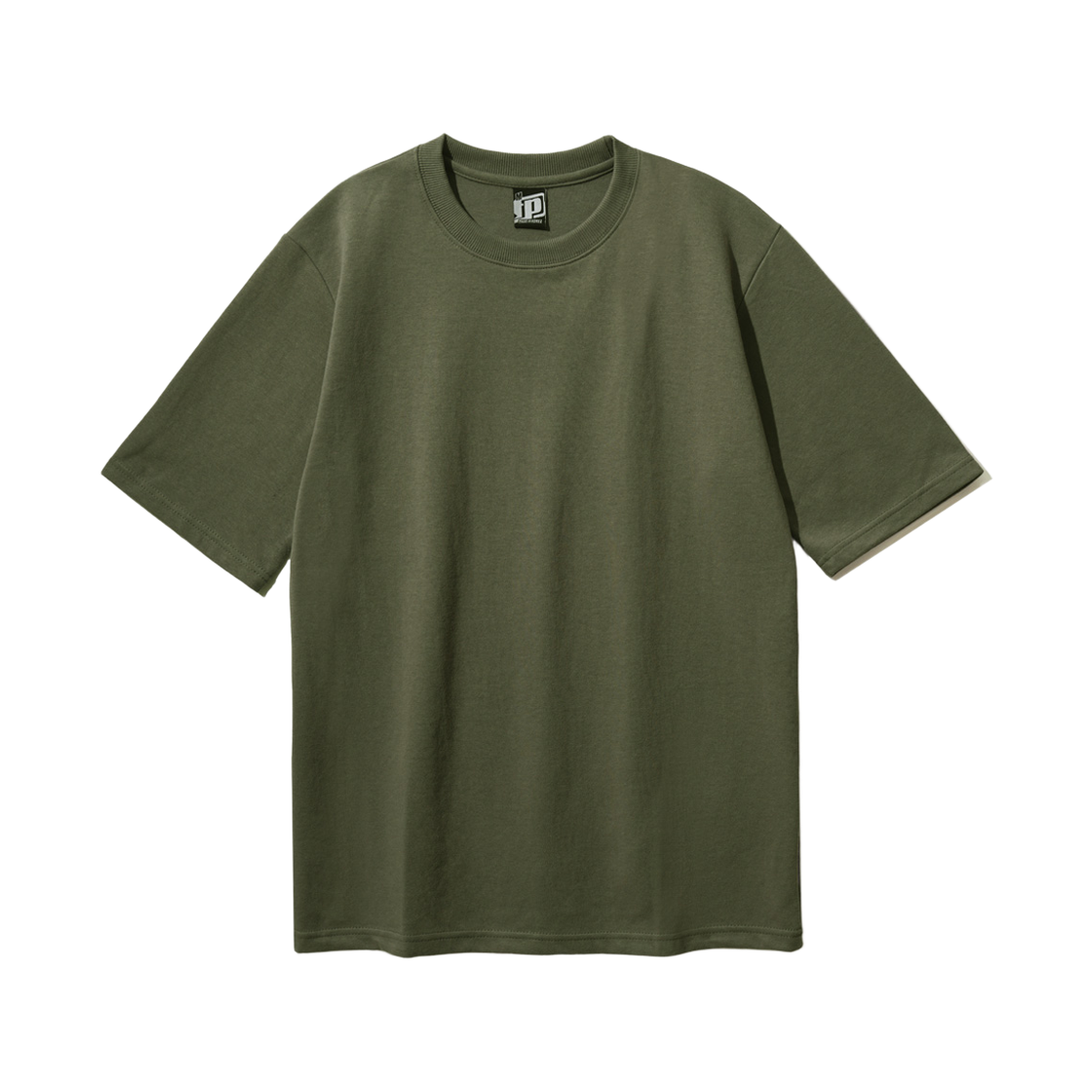 KHST1011_khaki_k FP142 Double Cotton Muji Short Sleeve Khaki KHST1011
