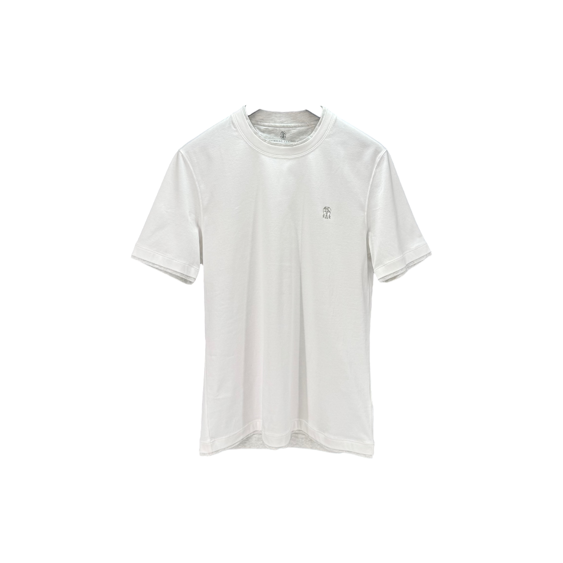 IT9IT9APS9V6 Brunello Cucinelli Logo T Shirt White