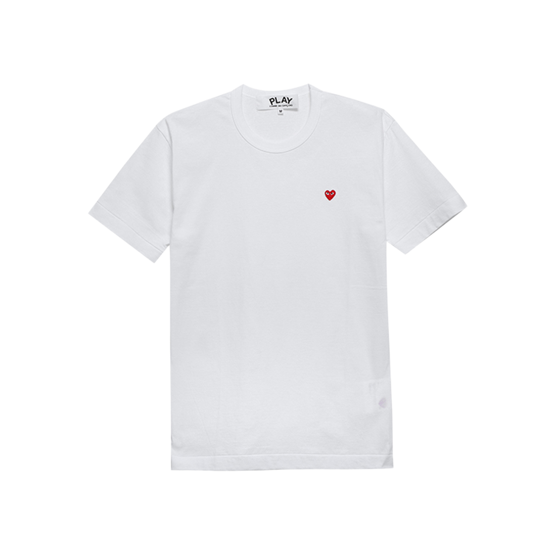 [25% 쿠폰] 플레이 꼼데가르송 플레이 CDG 티셔츠 화이트([25% 쿠폰] Play Comme des Garcons Play CDG T-Shirt White)