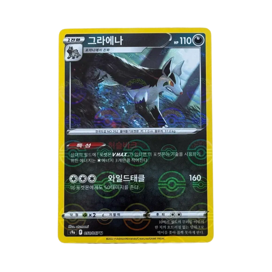 포켓몬 TCG 그라에나 U 미러 배틀리전 (한글판)(Pokemon TCG Mightyena U Mirror Battle Region (Korean Ver.)) - 1
