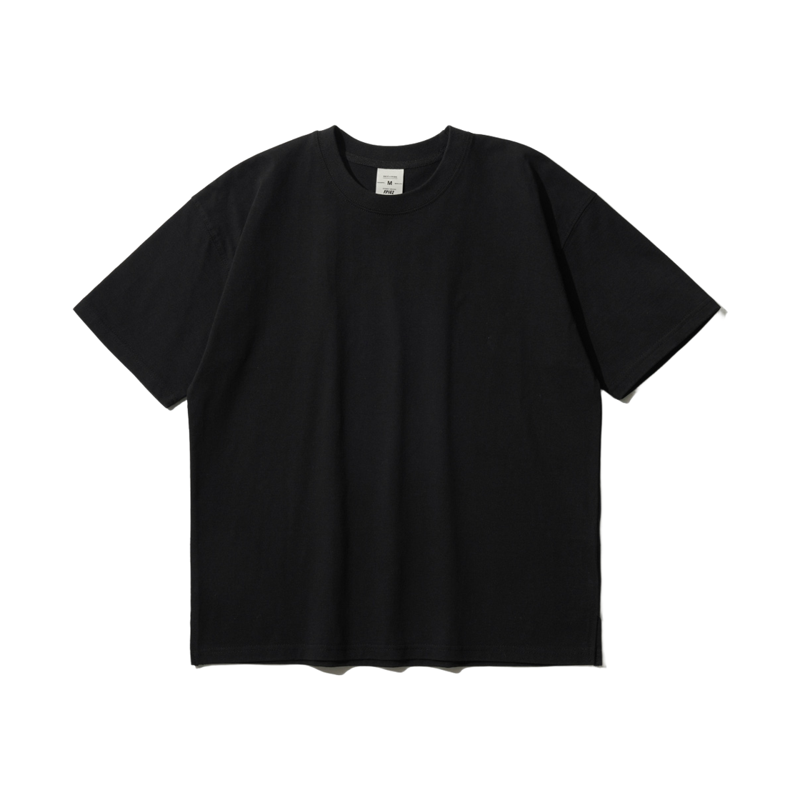 SJST1316_black_291 FP142 Essential Over fit half sleeve T-shirts black SJST1316