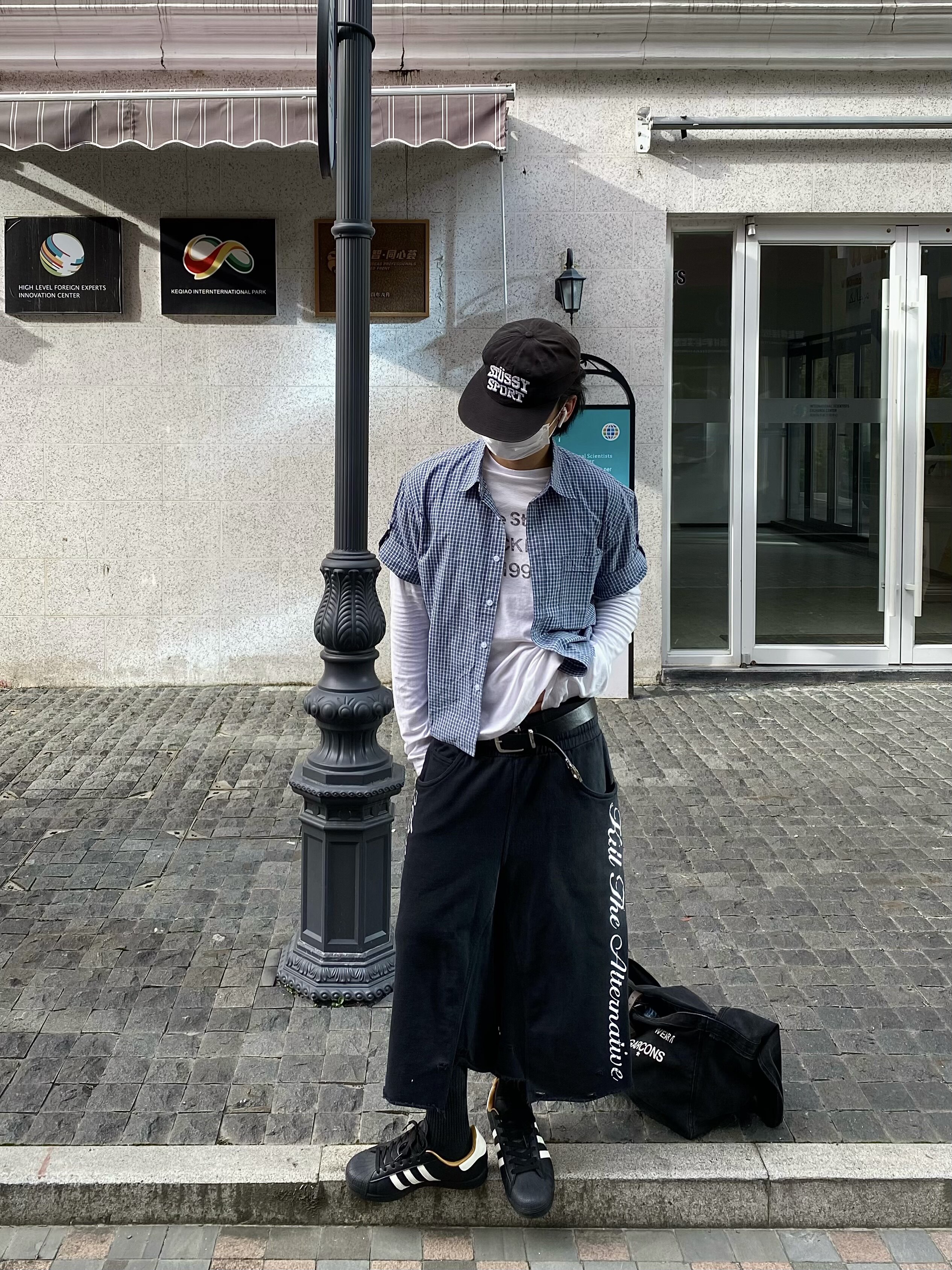 STEEPC Monday*Bermuda Pants 착용 스타일 - 5