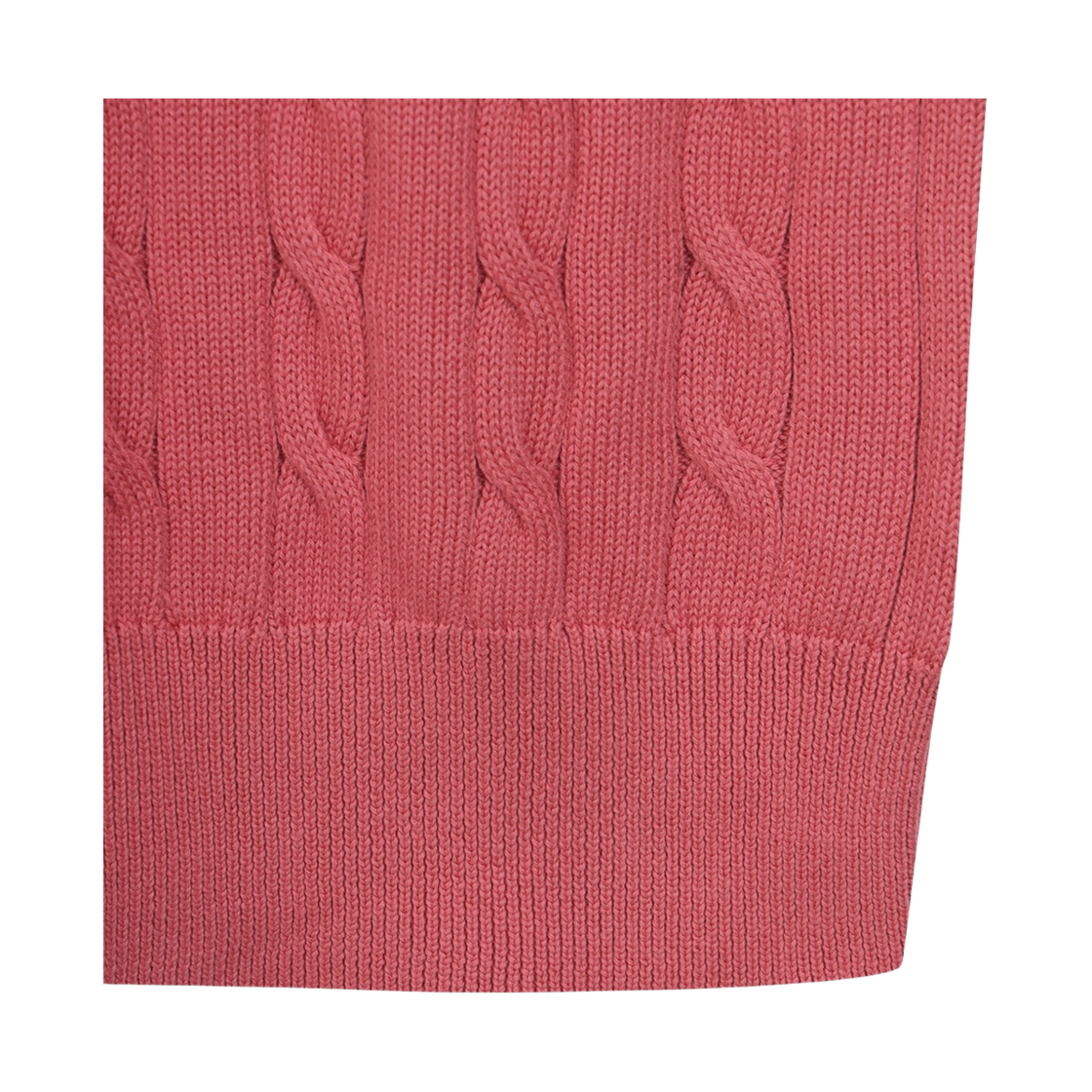 브룩스브라더스 케이블 반집업 스웨터 핑크(BrooksBrothers Cable Half Zip Sweater Pink) - 6
