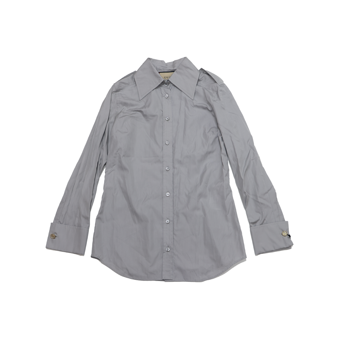 ITAMLODIPTDG Gucci Cotton Gray Shirt 675614