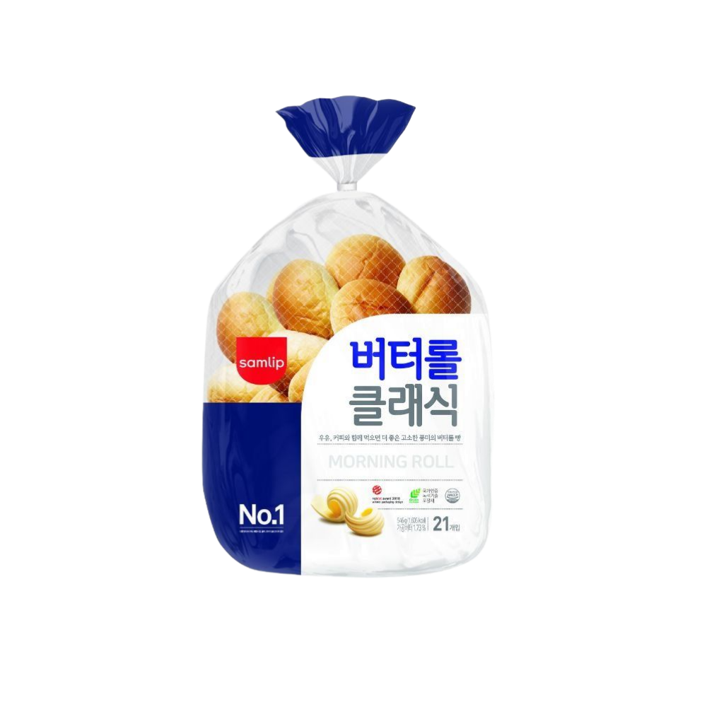삼립 버터롤 546g 21입 3봉 (63개입)(Samlip Butter Roll 546g, 21 pieces, 3 packs (63 pieces))