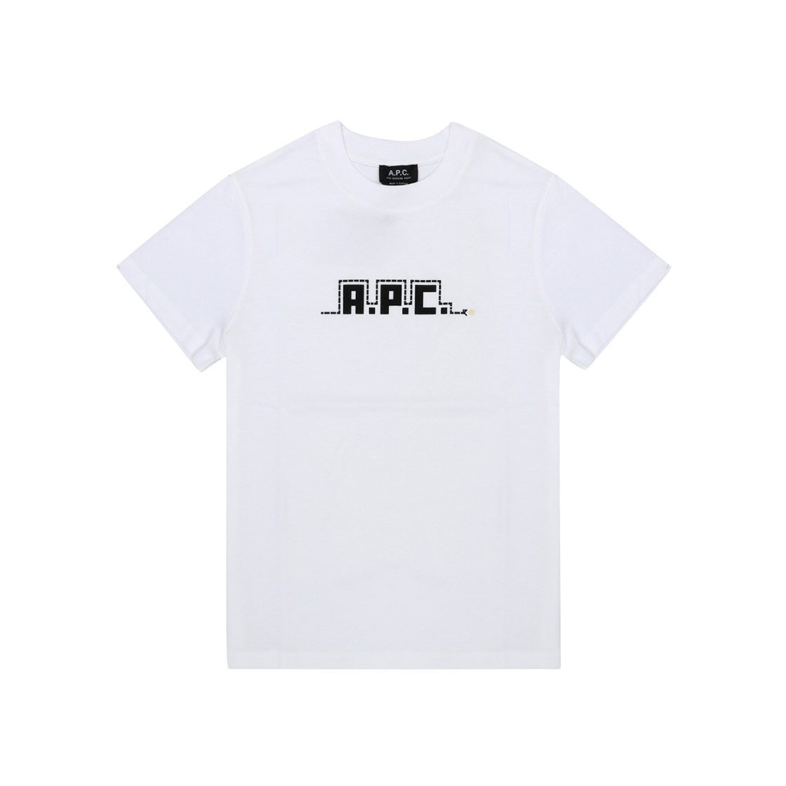 [25% 쿠폰] 아페쎄 로고 티셔츠 화이트([25% 쿠폰] A.P.C. Logo T-Shirt White)