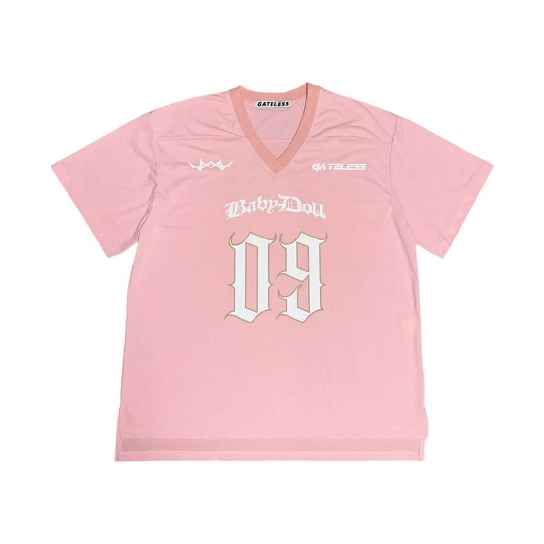 게이트리스 베이비돌 박스 티-핑크(Gateless Babydoll Box T-shirt-Pink)